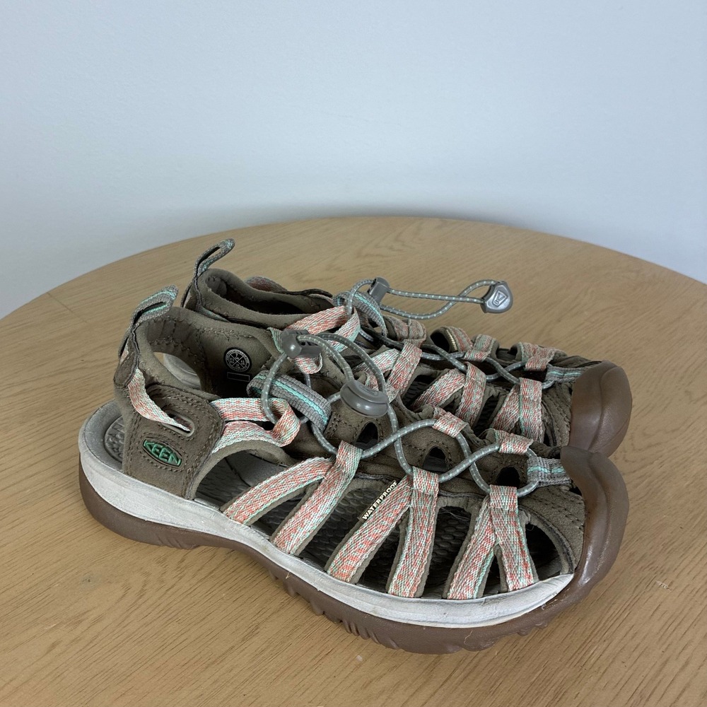Keen Whisper Waterproof Hiking Sandals Women's 7 Outdoor Gorpcore Summer